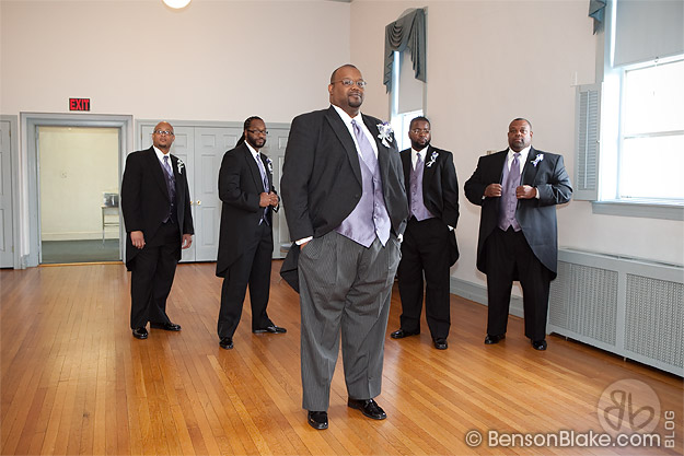 Daryl and his groomsmen