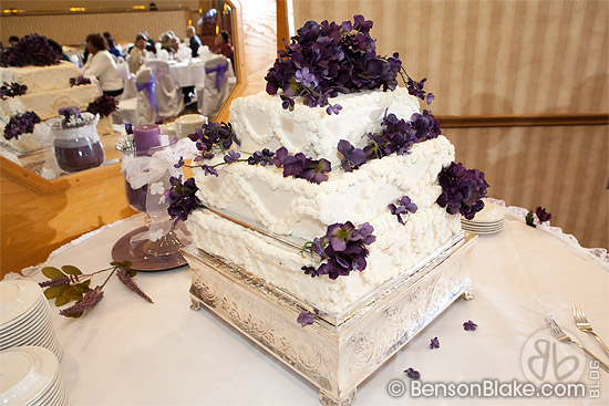 The wedding cake