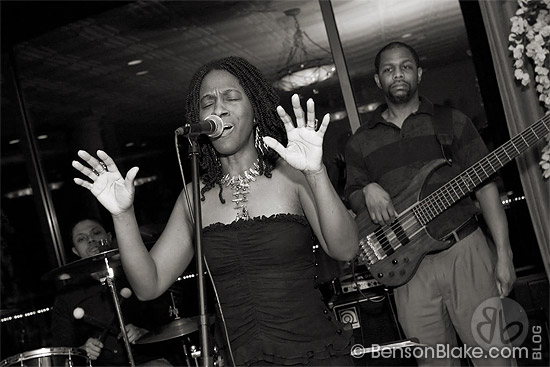 E&ME Band performing during A February Night to Remember