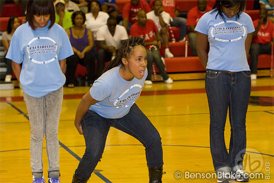 Potomac H.S. step team