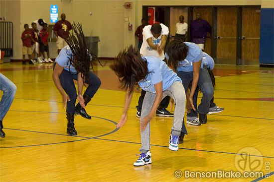Potomac H.S. step team