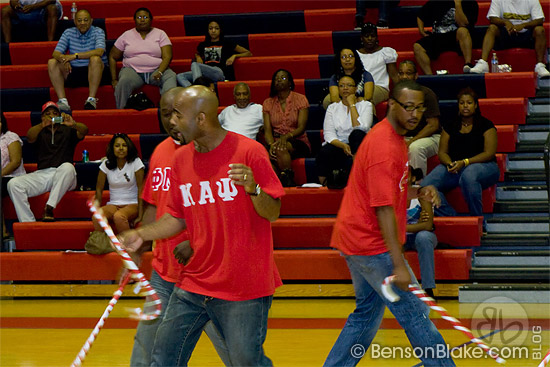 Kappa Alpha Psi step show performance