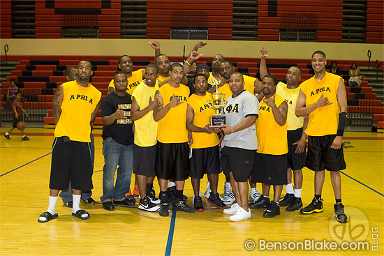 Alpha Phi Alpha, winners of the 2010 Nupe Madness tournament