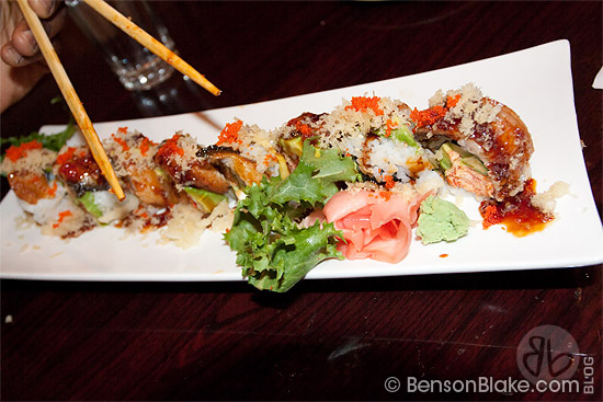 Dinner at Sushi Osaka in NY