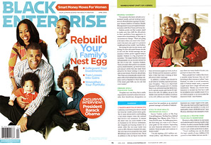 Natalynn Roman in Black Enterprise Magazine Natalynn Roman in Black Enterprise Magazine