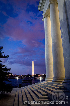 Cherry blossoms in Washington DC 2009 - Washington Monument