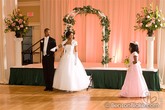 Debutante with her escort, rose petal presenting flowers Debutante with her escort, rose petal presenting flowers
