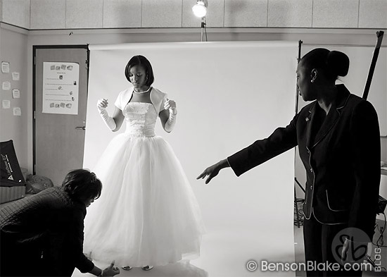 Nicole getting ready Nicole getting ready