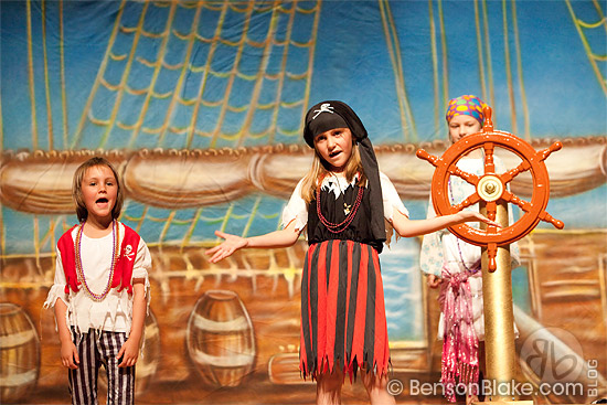 Lower Primary performing 'Pirate Joe'