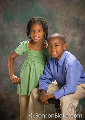 Big sister and brother