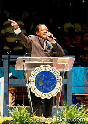 Bishop Charles E. Blake at the 2008 Hampton Ministers Conference