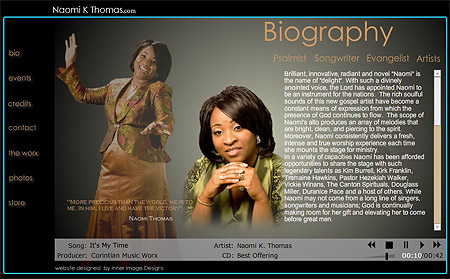 Naomi K. Thomas website