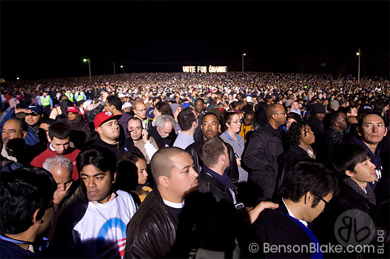 Barack Obama Rally in Manassas Virginia