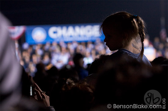 Obama Rally in Manassas VA