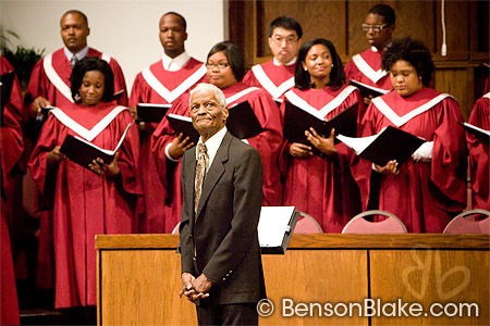 Texas Southern University Choir director