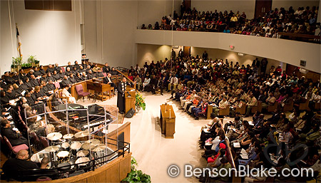 Wheeler Avenue Baptist Church service