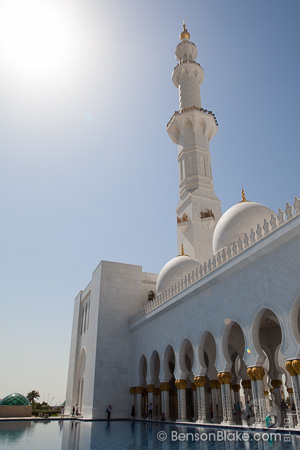 The Grand Mosque in Abu Dhabi, UAE