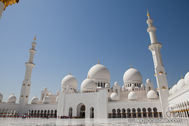 The Grand Mosque in Abu Dhabi, UAE